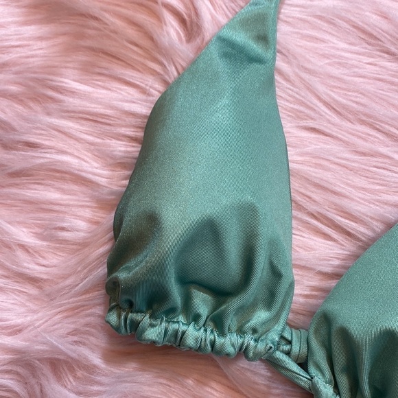 NWT BAOBAB Picura Halter Bikini Top in Pearl sz S - Picture 3 of 10